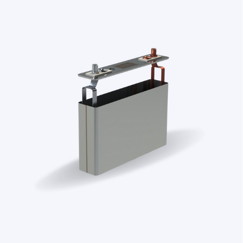 Photo of lithium ion battery prototypes components